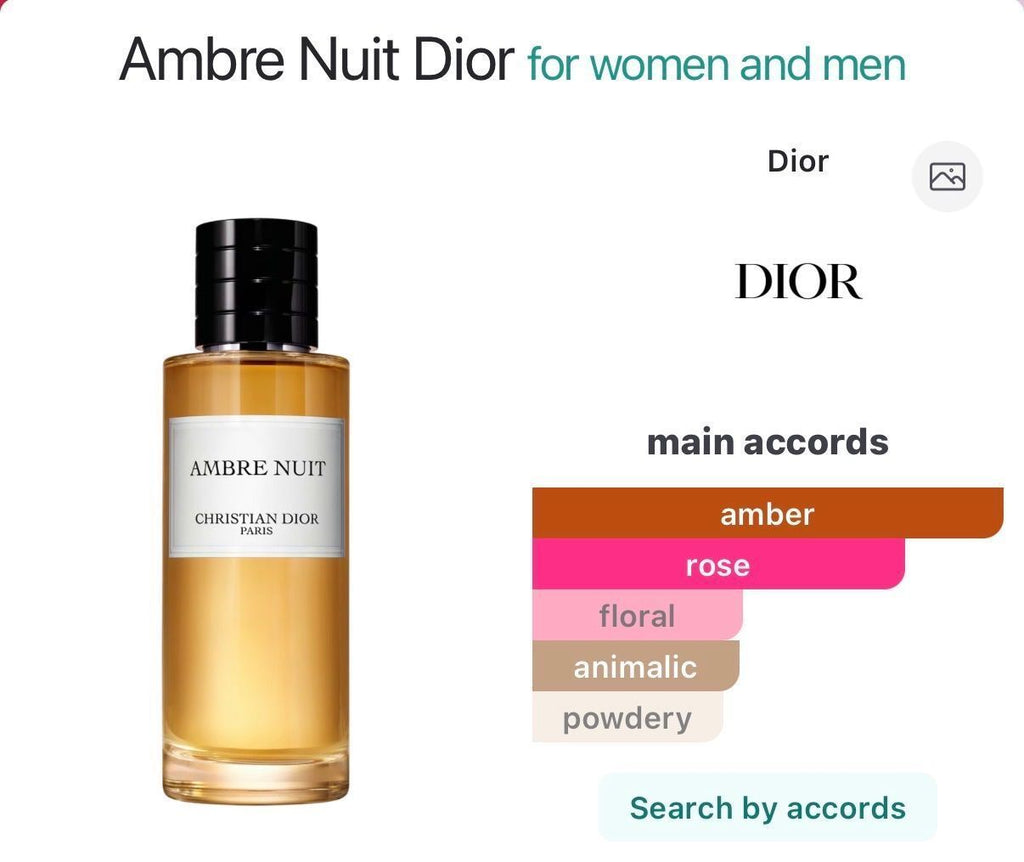 Dior Ambre Nuit 10ml