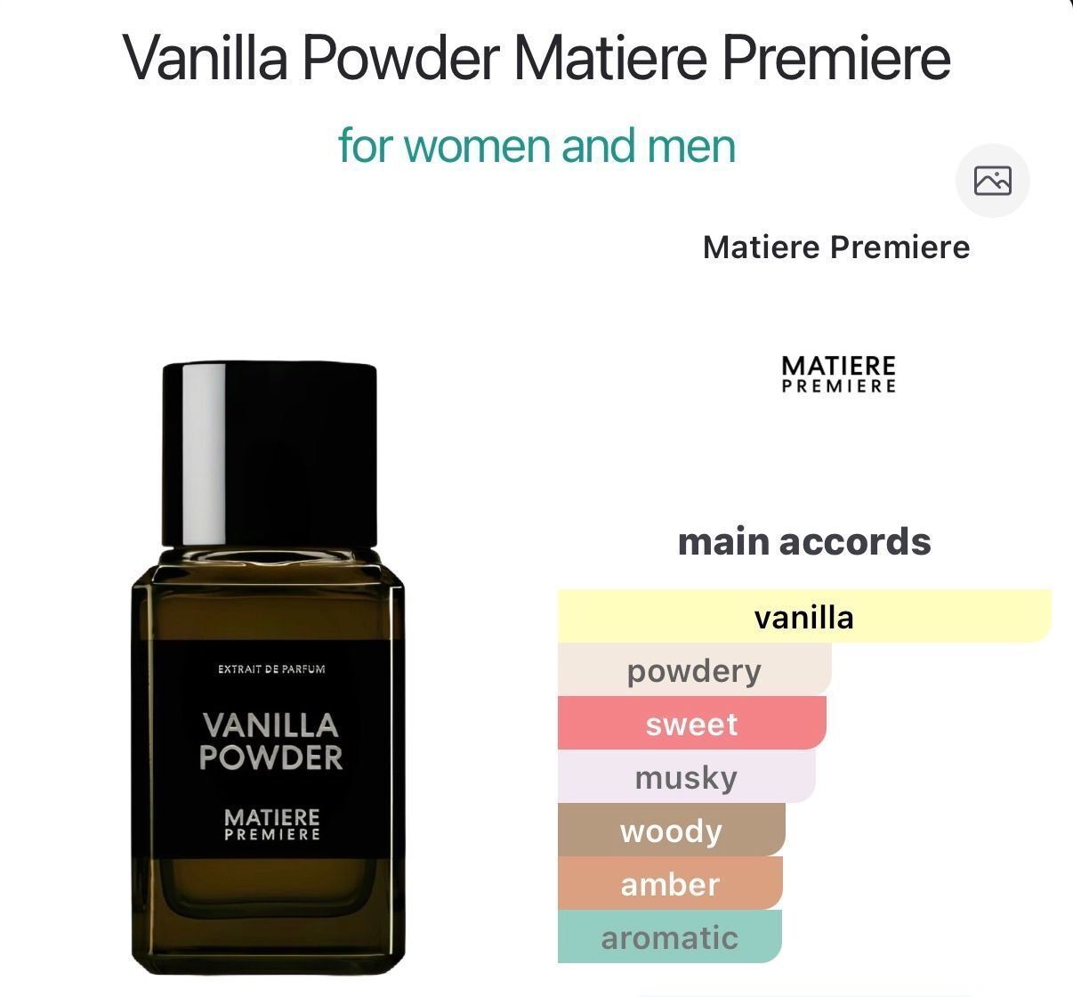 Vanilla Powder Extrait 10ml