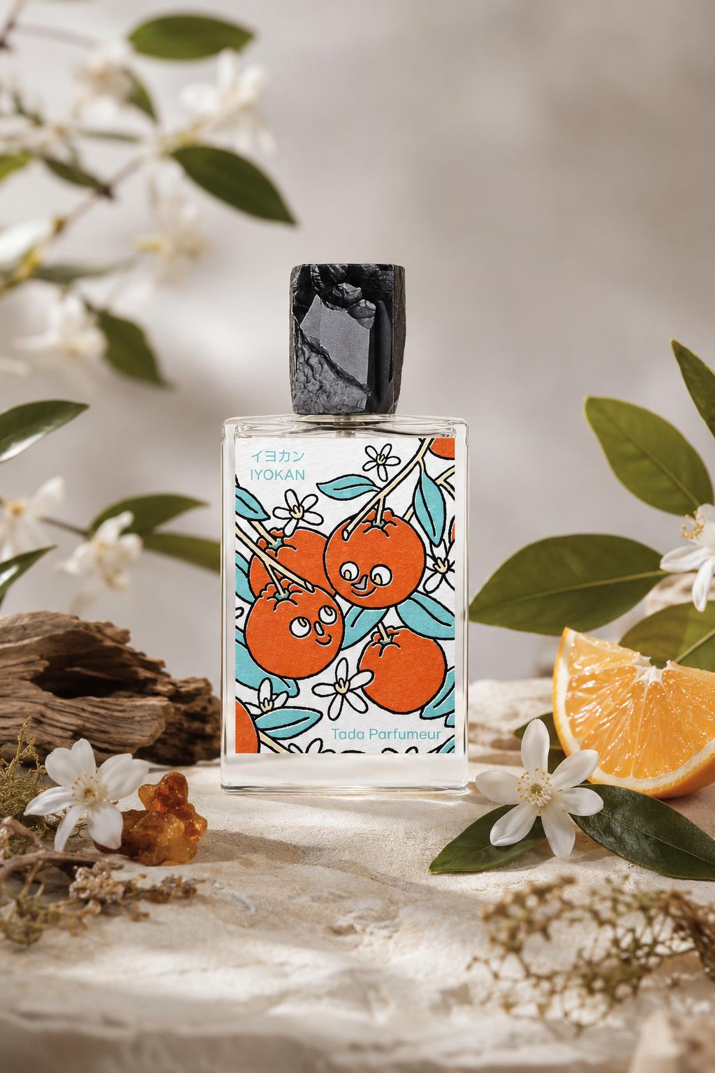 YOKAN 50ml niche perfume  – bright citrus and Japanese mandarin fragrance by Tada Parfumeur – Niche Perfume 50ml | Scental Decants