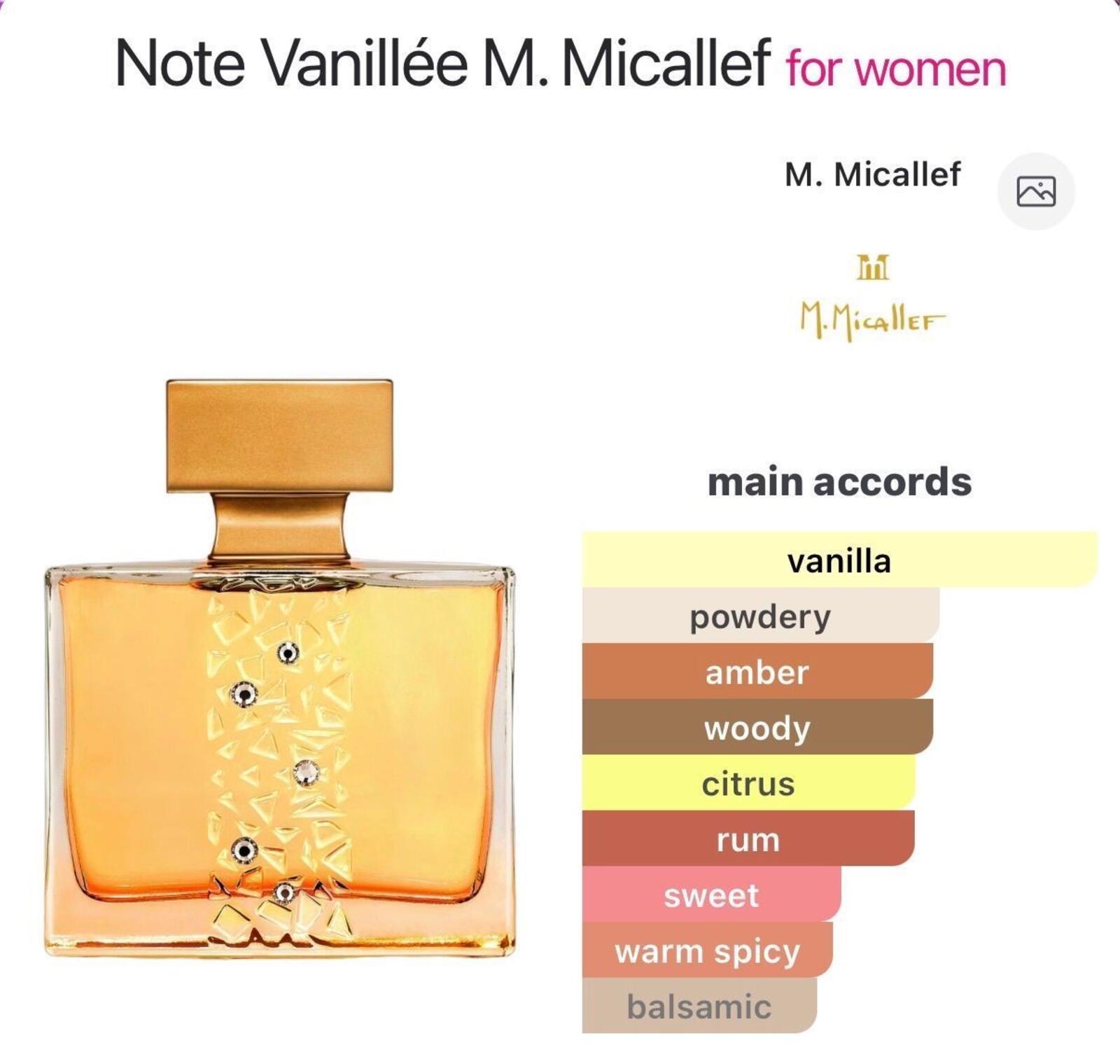 Note Vanillée 10ml