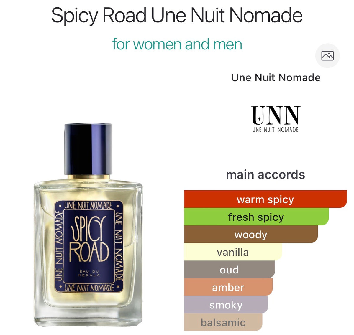 Une Nuit Nomade Spicy Road Eau de Parfum Decant – 5ml