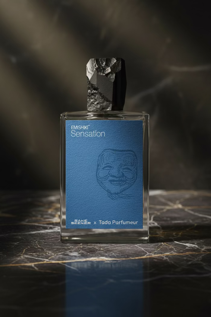 Emishiki Sensation Blue 50ml niche perfume – cool aquatic and sake-inspired fragrance by Tada Parfumeur – Niche Perfume 50ml | Scental Decants