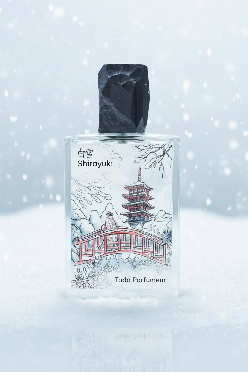 Shirayuki 50ml niche perfume decant – soft powdery white floral fragrance by Tada Parfumeur – Niche Perfume 50ml | Scental Decants
