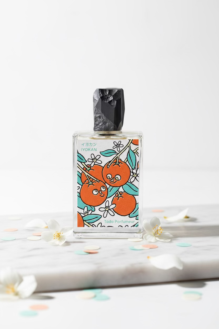 YOKAN 50ml niche perfume  – bright citrus and Japanese mandarin fragrance by Tada Parfumeur – Niche Perfume 50ml | Scental Decants
