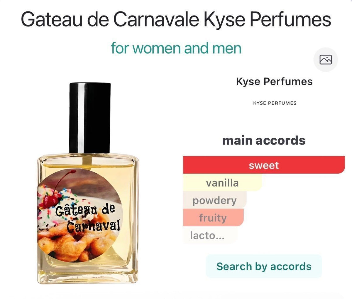 Gâteau de Carnaval 10ml
