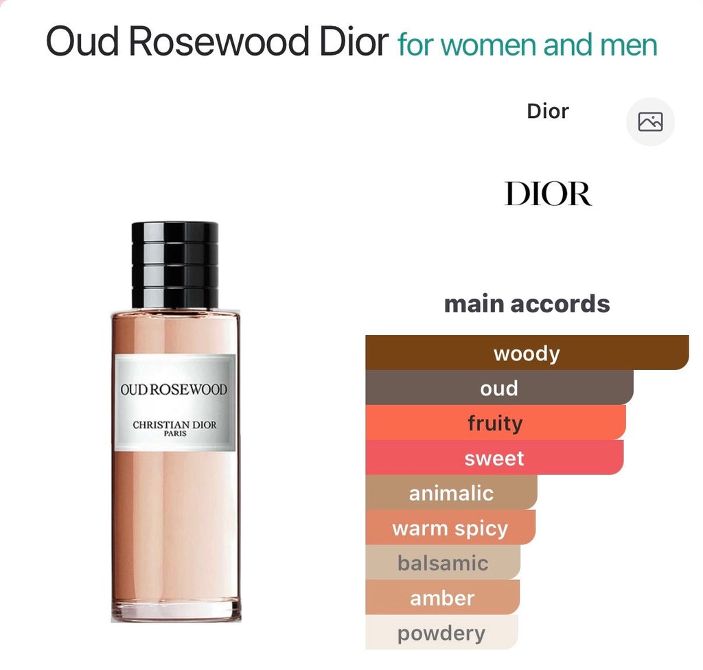 Christian Dior Oud Rosewood Eau de Parfum 10ml